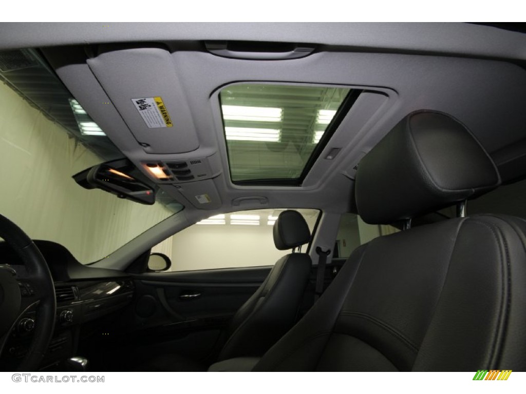 2009 3 Series 328i Coupe - Space Grey Metallic / Black photo #31