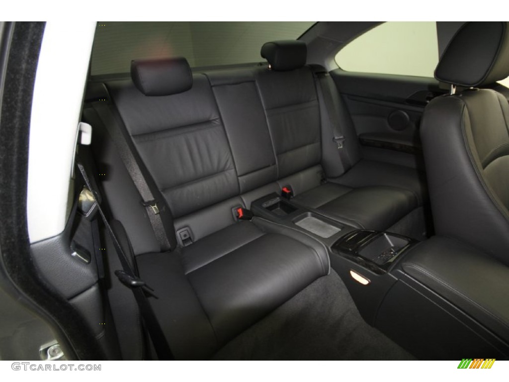 2009 3 Series 328i Coupe - Space Grey Metallic / Black photo #35