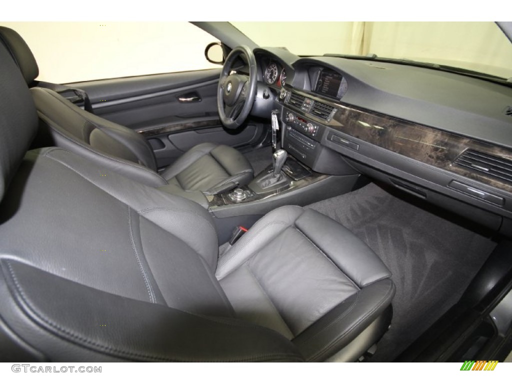 2009 3 Series 328i Coupe - Space Grey Metallic / Black photo #36