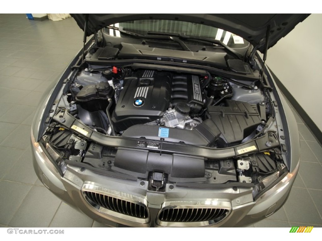 2009 3 Series 328i Coupe - Space Grey Metallic / Black photo #41