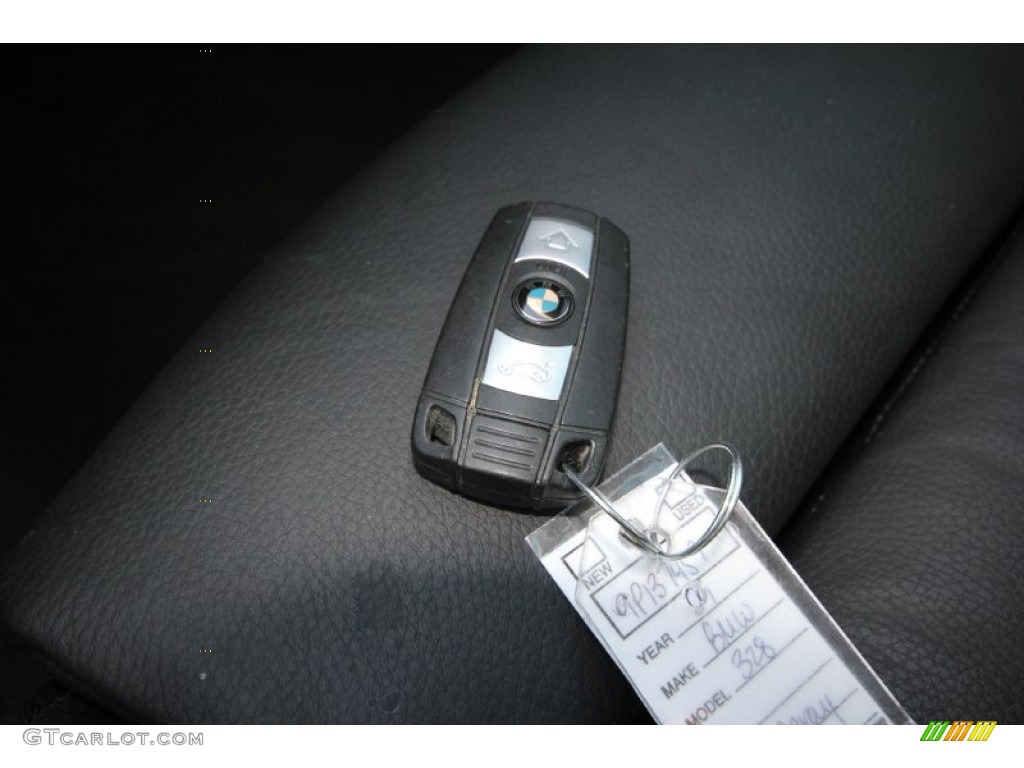 2009 3 Series 328i Coupe - Space Grey Metallic / Black photo #43