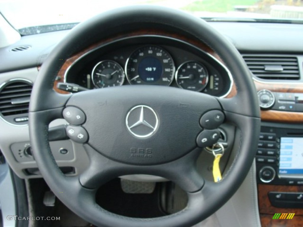 2006 CLS 500 - Granite Grey Metallic / Ash Grey photo #14