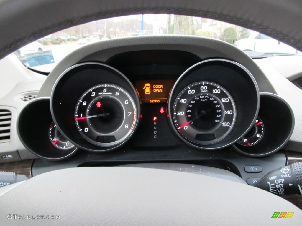 2010 Acura MDX Standard MDX Model Gauges Photo #61929219