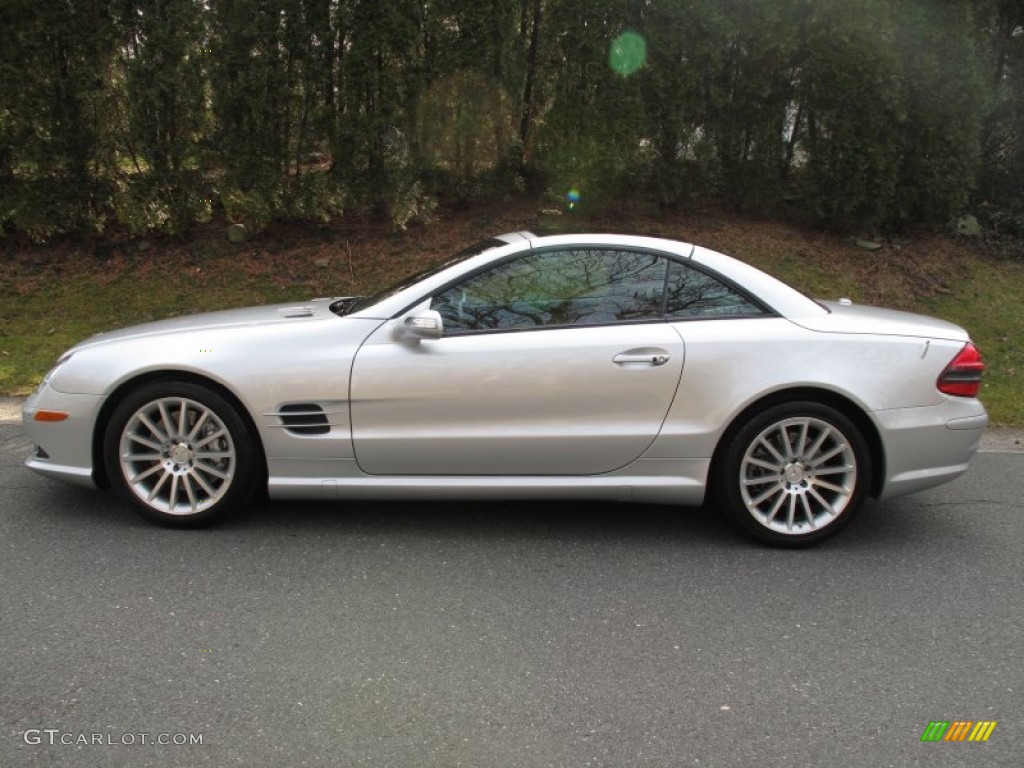 Iridium Silver Metallic 2008 Mercedes-Benz SL 550 Roadster Exterior Photo #61929367