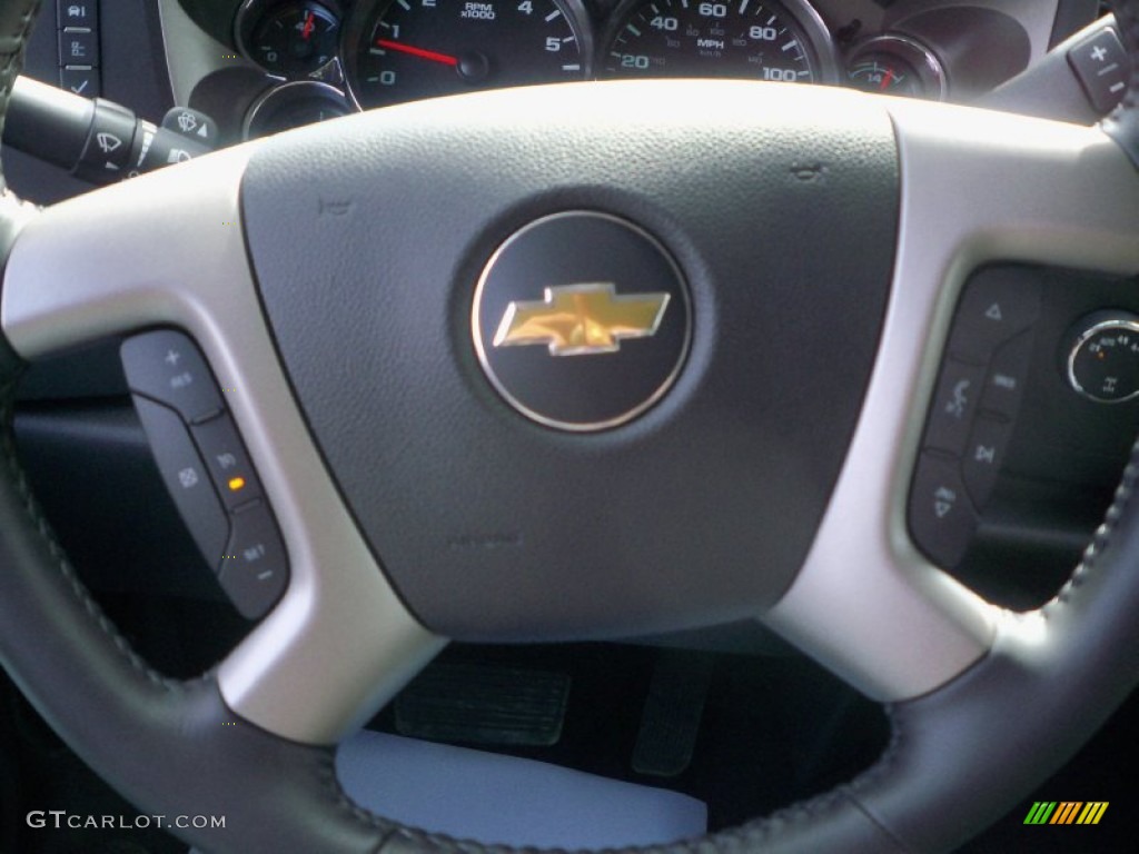 2012 Silverado 1500 LT Extended Cab 4x4 - Black / Ebony photo #31