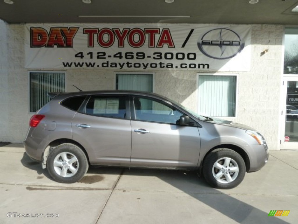 2010 Rogue S AWD 360 Value Package - Gotham Gray / Black photo #1