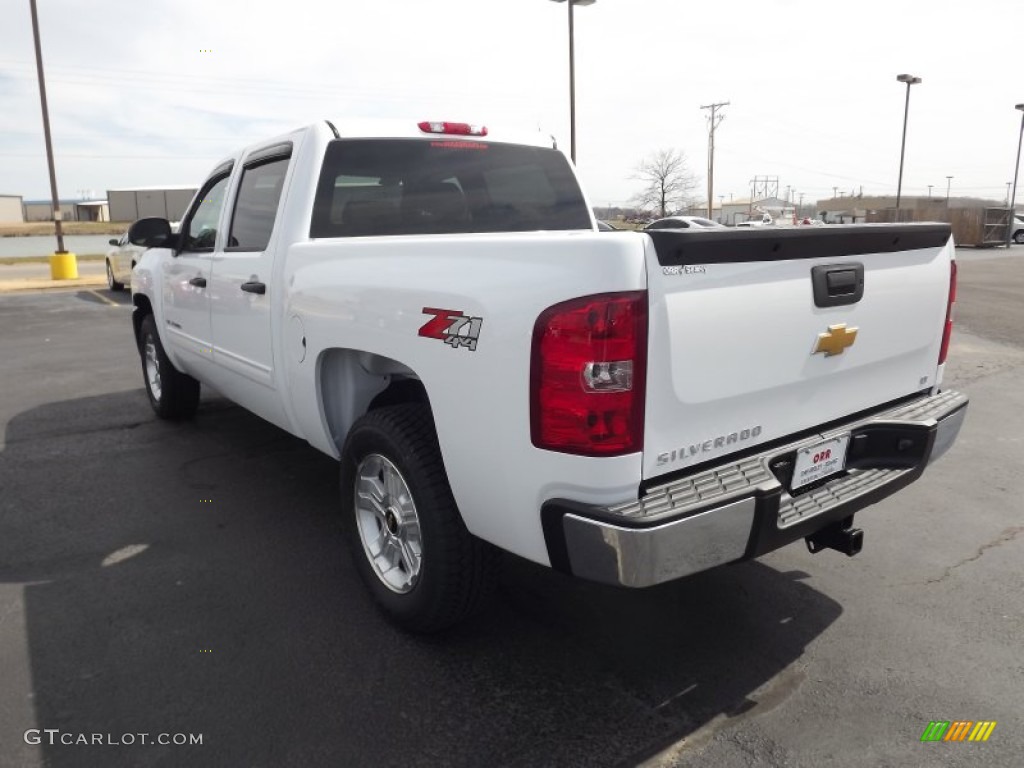 2012 Silverado 1500 LT Crew Cab 4x4 - Summit White / Light Cashmere/Dark Cashmere photo #7