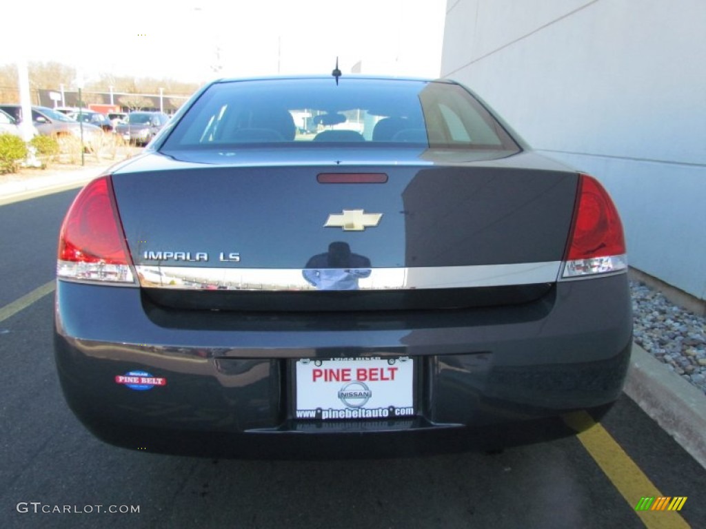 2009 Impala LS - Slate Metallic / Ebony photo #6