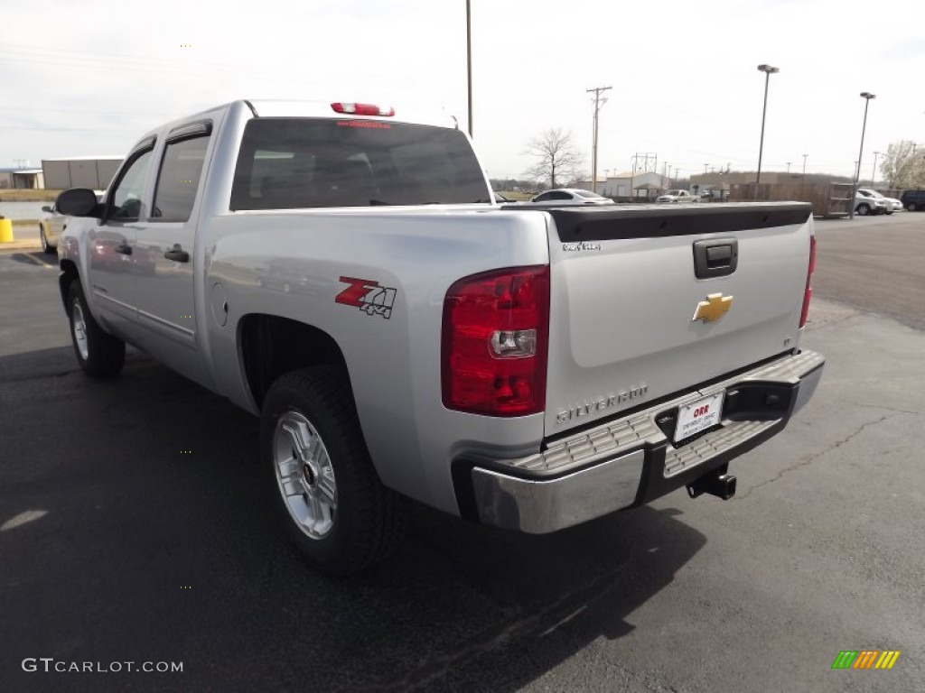 2012 Silverado 1500 LT Crew Cab 4x4 - Silver Ice Metallic / Light Titanium/Dark Titanium photo #7