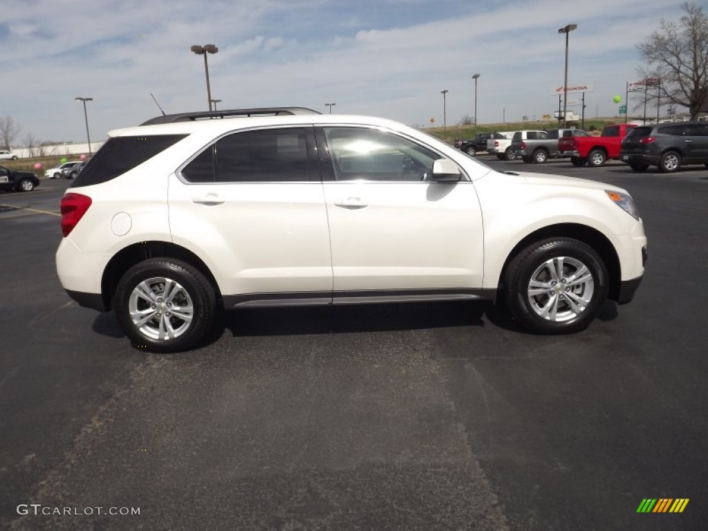 2012 Equinox LT - White Diamond Tricoat / Jet Black photo #4