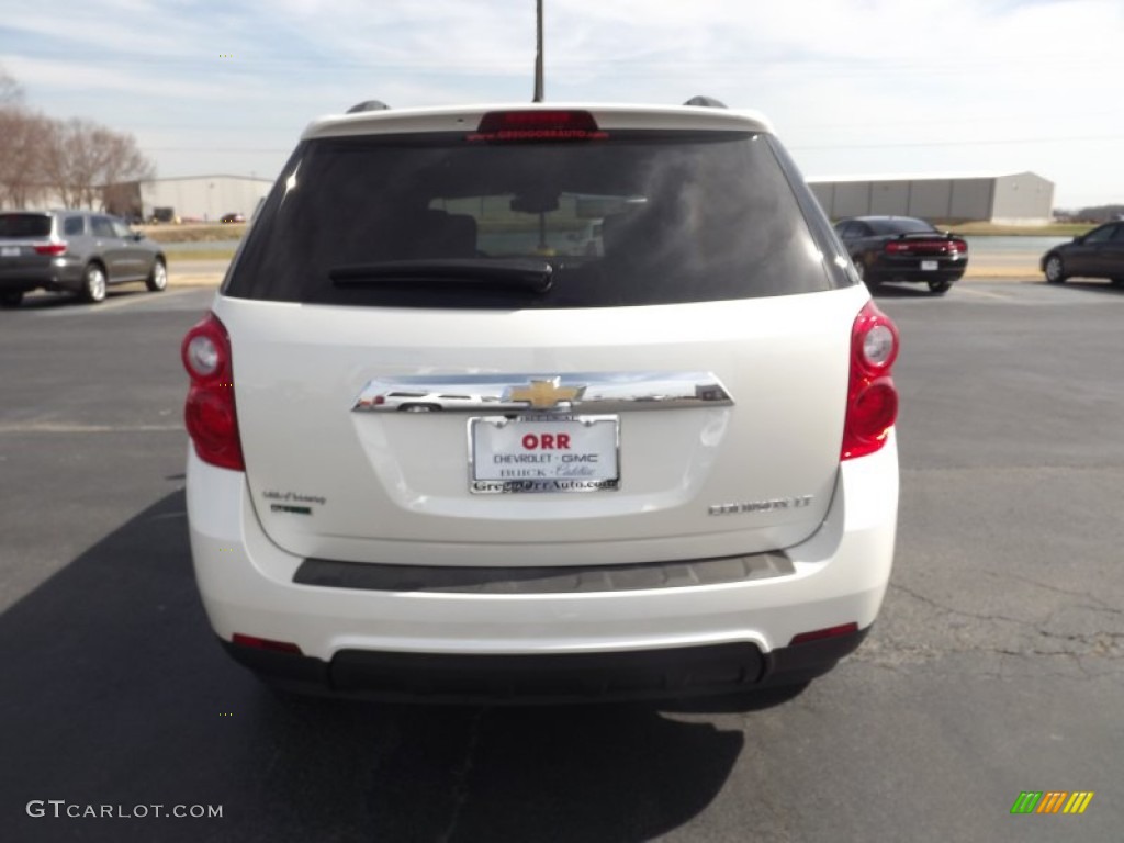 2012 Equinox LT - White Diamond Tricoat / Jet Black photo #6