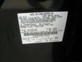 UA: Ebony Black 2012 Ford Taurus Limited Color Code
