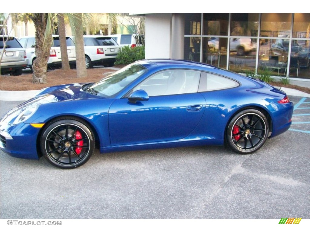 Aqua Blue Metallic 2012 Porsche New 911 Carrera S Coupe Exterior Photo #61932985