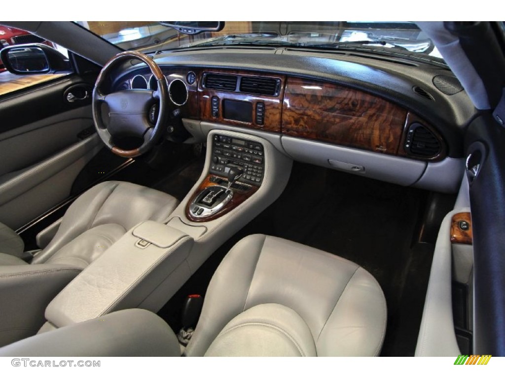 2006 Jaguar XK XKR Convertible Dove Dashboard Photo #61933420