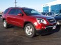 2008 Red Jewel GMC Acadia SLT  photo #2