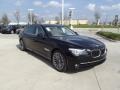 Jet Black - 7 Series 740Li Sedan Photo No. 2