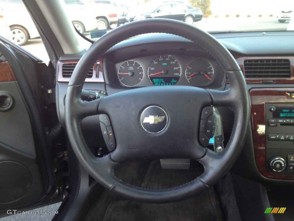 2008 Impala LTZ - Black / Ebony Black photo #26