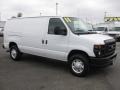 Oxford White 2008 Ford E Series Van E350 Super Duty Commericial