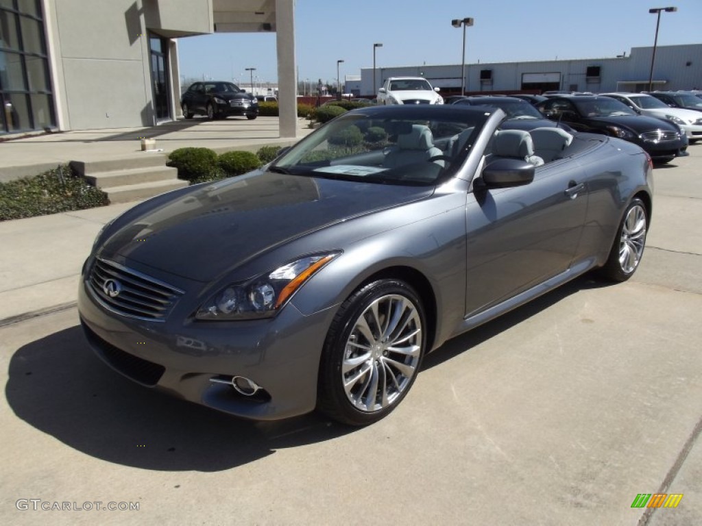 Graphite Shadow 2012 Infiniti G 37 Convertible Exterior Photo #61934816