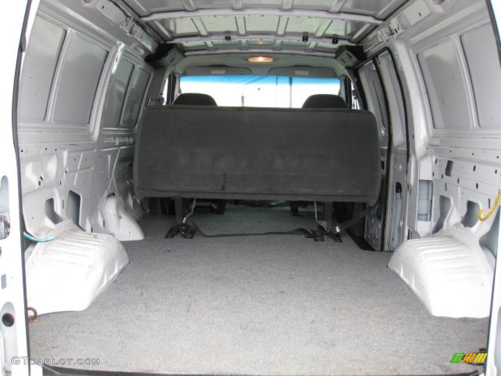 2007 E Series Van E350 Super Duty Cargo - Black / Medium Flint Grey photo #7