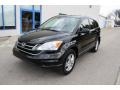 2010 Crystal Black Pearl Honda CR-V EX AWD  photo #3