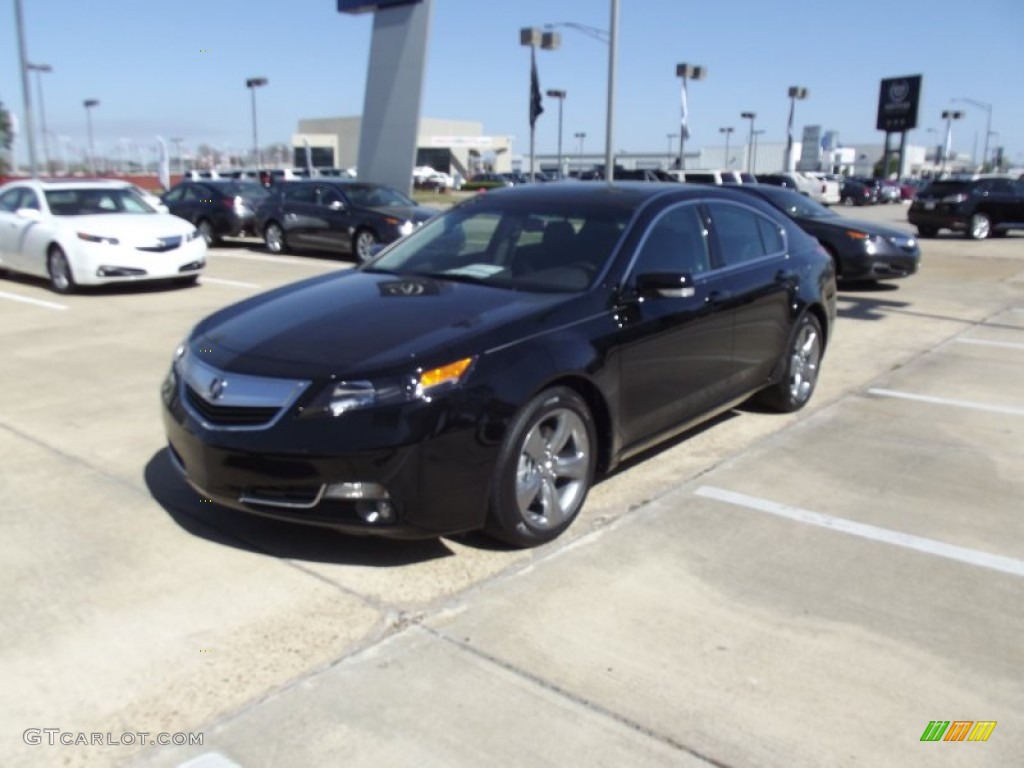 Crystal Black Pearl Acura TL