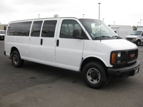 2002 GMC Savana Van G3500 SLE Passenger Data, Info and Specs