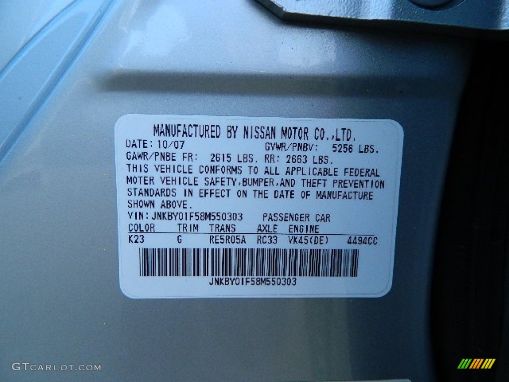 2008 M 45x AWD Sedan - Liquid Platinum Metallic / Graphite photo #26