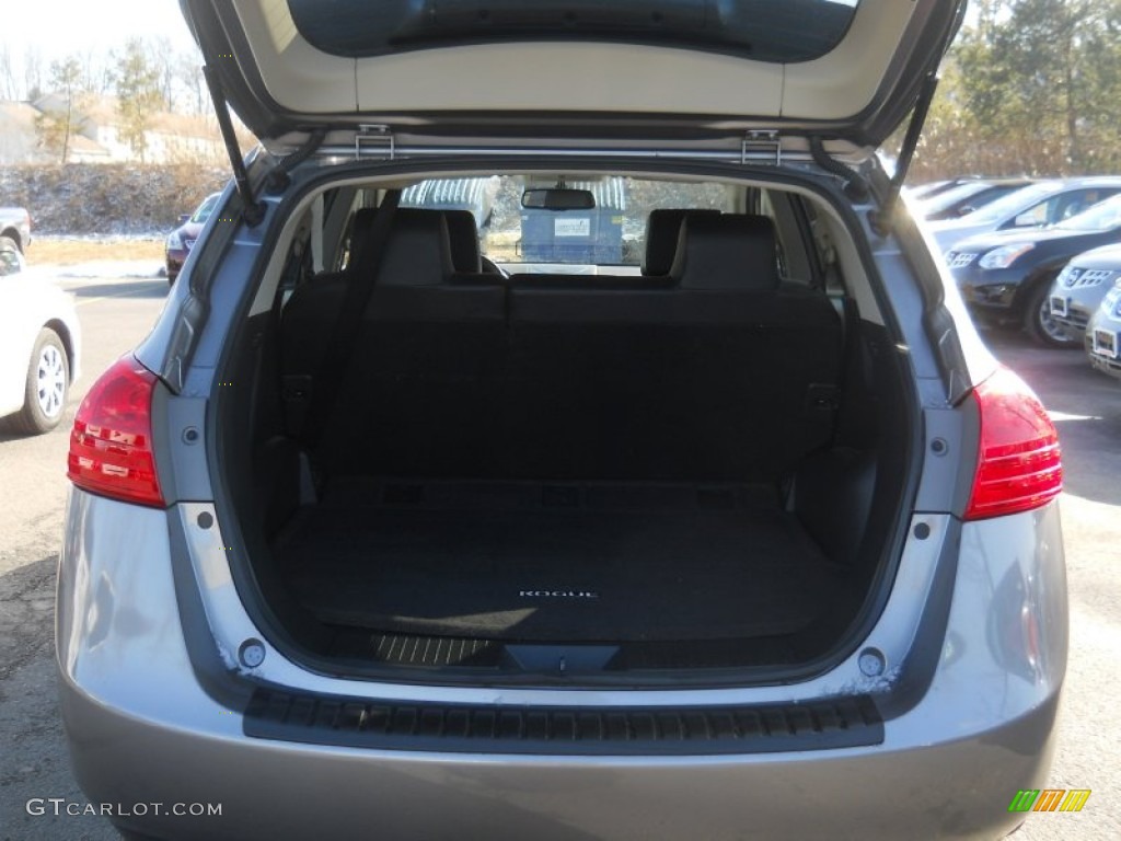 2011 Rogue SL AWD - Gotham Gray Metallic / Black photo #6