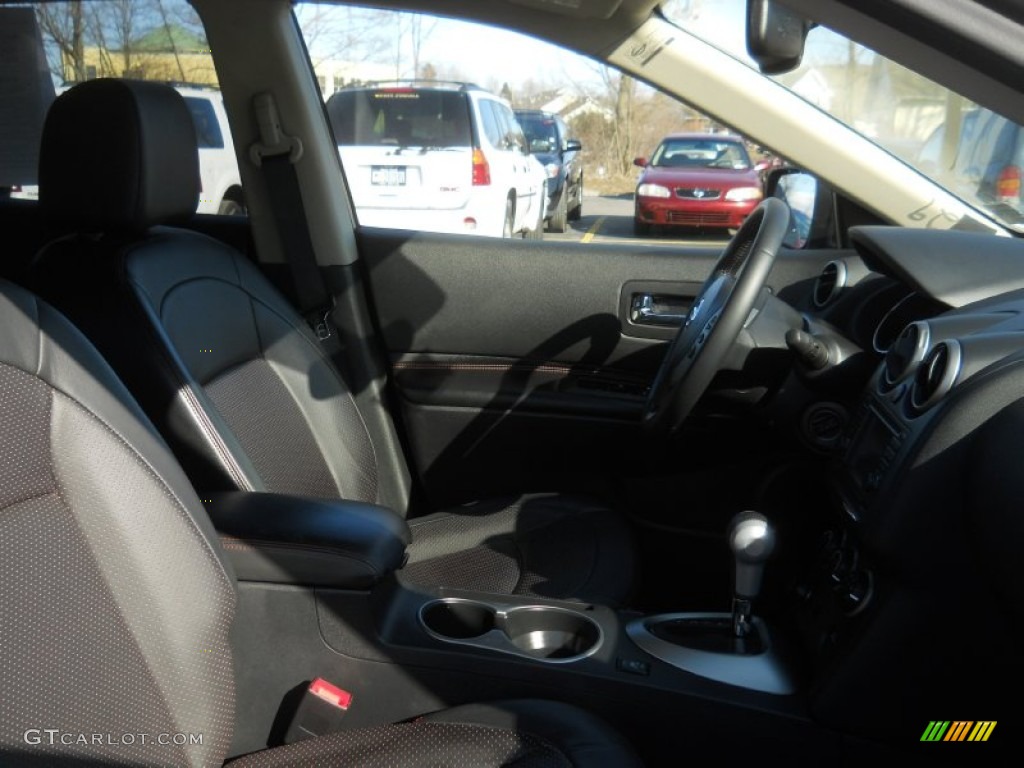 2011 Rogue SL AWD - Gotham Gray Metallic / Black photo #7