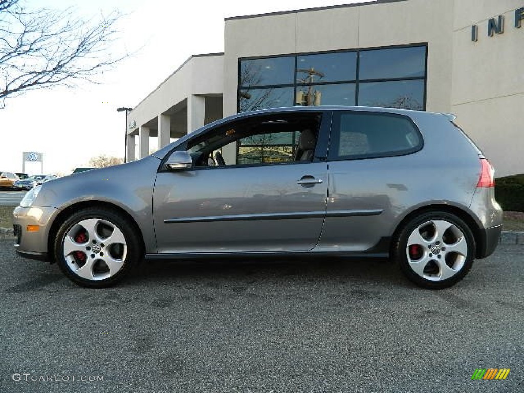 United Grey Metallic 2008 Volkswagen GTI 2 Door Exterior Photo #61937496