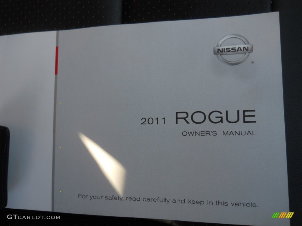 2011 Rogue SL AWD - Gotham Gray Metallic / Black photo #20