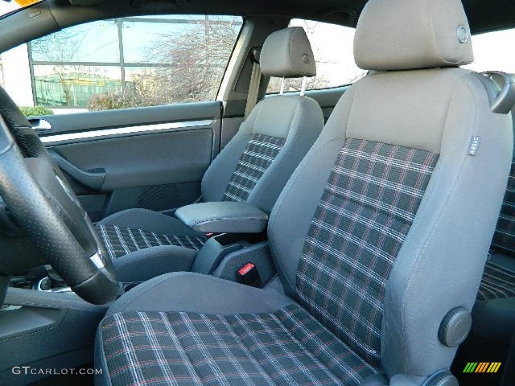 Interlagos Plaid Cloth Interior 2008 Volkswagen GTI 2 Door Photo #61937582