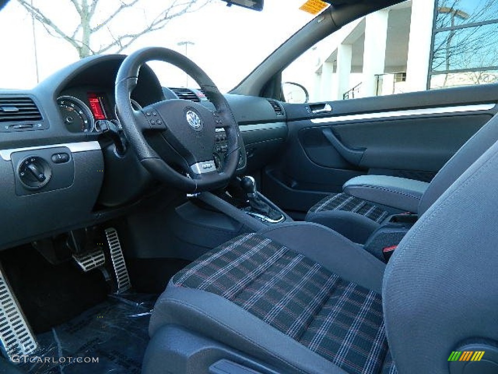 Interlagos Plaid Cloth Interior 2008 Volkswagen GTI 2 Door Photo #61937591