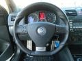 Interlagos Plaid Cloth 2008 Volkswagen GTI 2 Door Steering Wheel