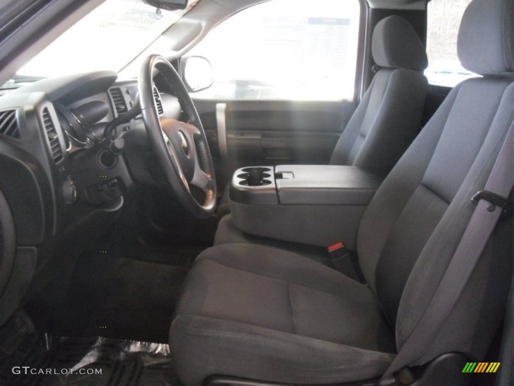 2009 Silverado 1500 LT Regular Cab 4x4 - Black / Ebony photo #7