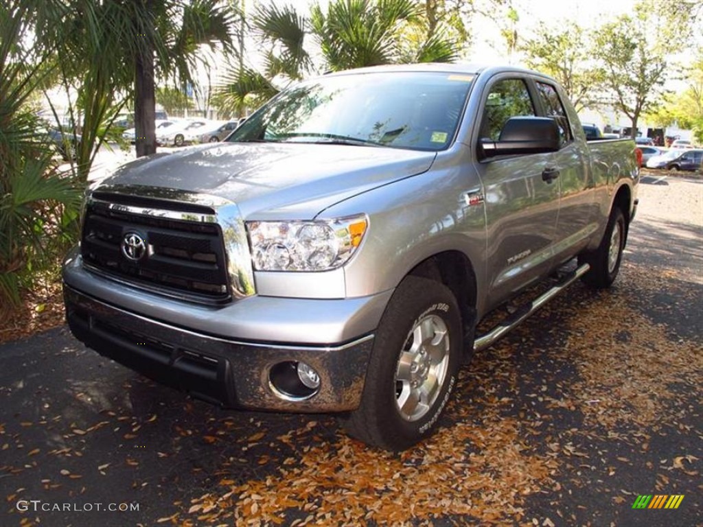 2011 Tundra TRD Double Cab - Silver Sky Metallic / Graphite Gray photo #4