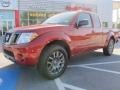 2012 Lava Red Nissan Frontier SV Sport Appearance King Cab  photo #1
