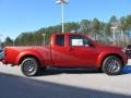 Lava Red 2012 Nissan Frontier SV Sport Appearance King Cab Exterior