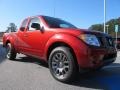 2012 Lava Red Nissan Frontier SV Sport Appearance King Cab  photo #7