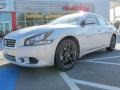 2012 Brilliant Silver Nissan Maxima 3.5 SV  photo #1