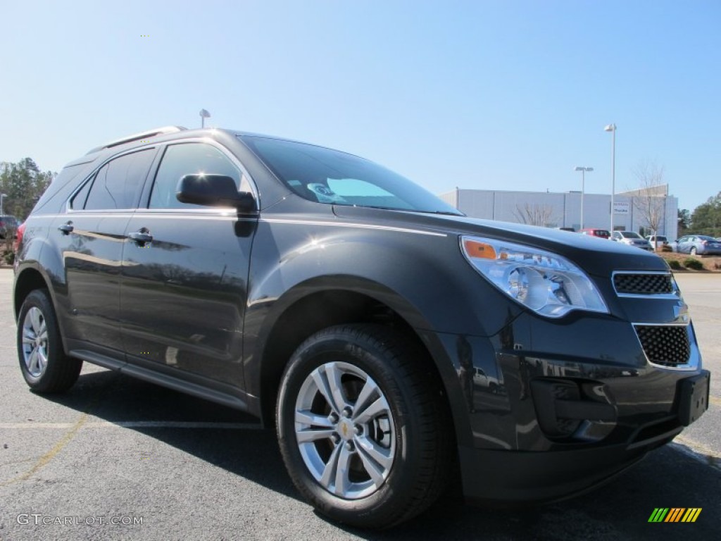 2012 Equinox LT - Ashen Gray Metallic / Jet Black photo #1