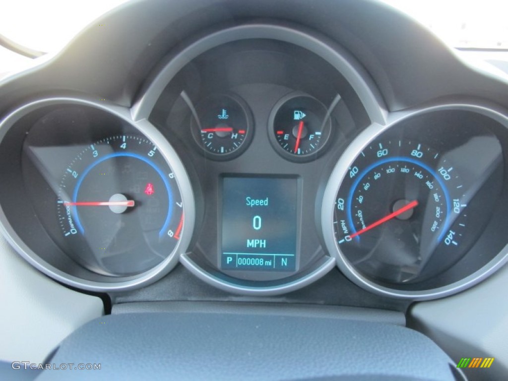 2012 Cruze LS - Blue Granite Metallic / Jet Black/Medium Titanium photo #15