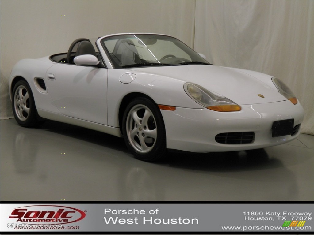 1999 Boxster  - Glacier White / Graphite Grey photo #1