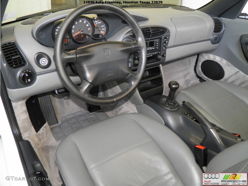 1999 Boxster  - Glacier White / Graphite Grey photo #8