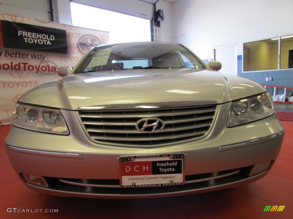 2008 Azera Limited - Silver Frost / Black photo #2