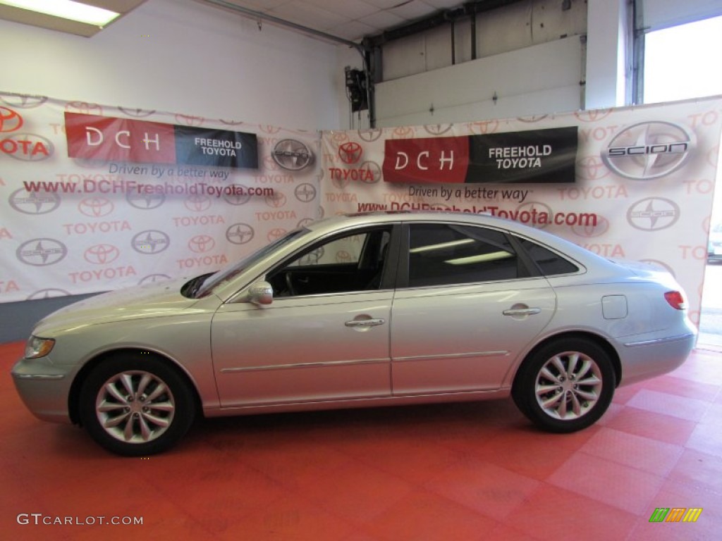 2008 Azera Limited - Silver Frost / Black photo #4
