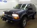 Indigo Blue Metallic 2002 Chevrolet Blazer LS ZR2 4x4