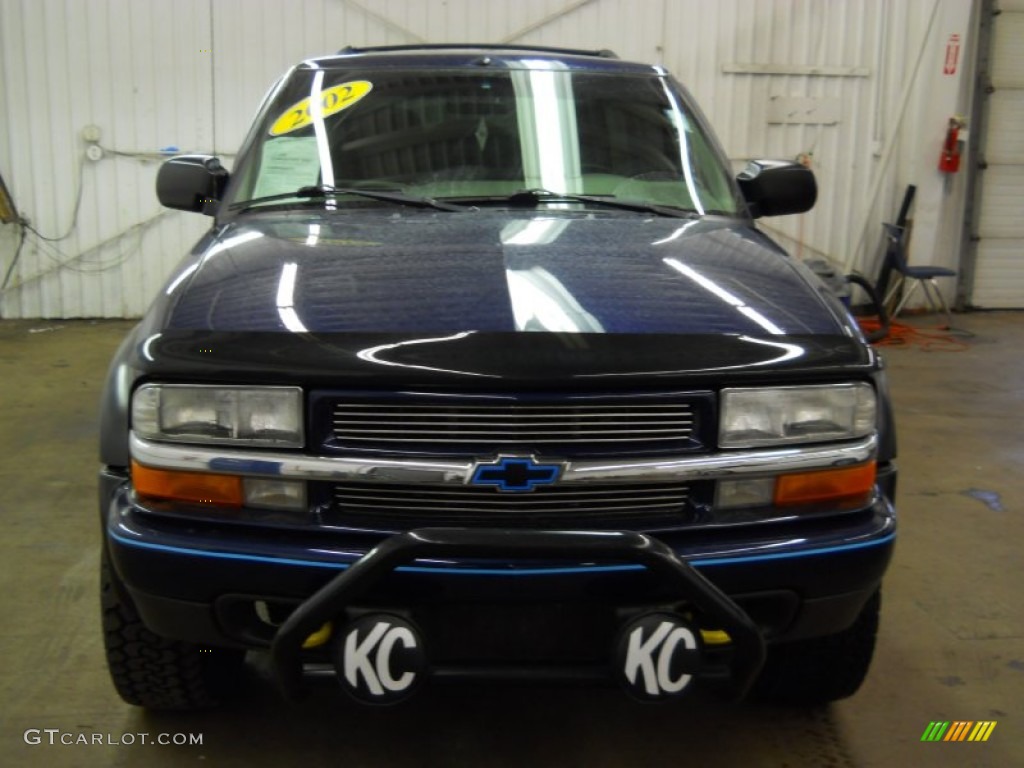 2002 Blazer LS ZR2 4x4 - Indigo Blue Metallic / Medium Gray photo #21