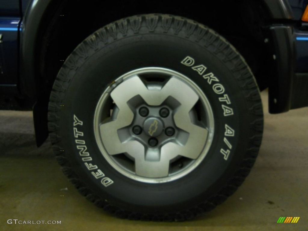 2002 Blazer LS ZR2 4x4 - Indigo Blue Metallic / Medium Gray photo #22